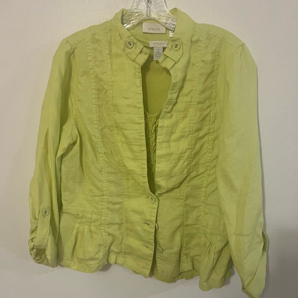 Green Chicos Jack and coordinating tank top